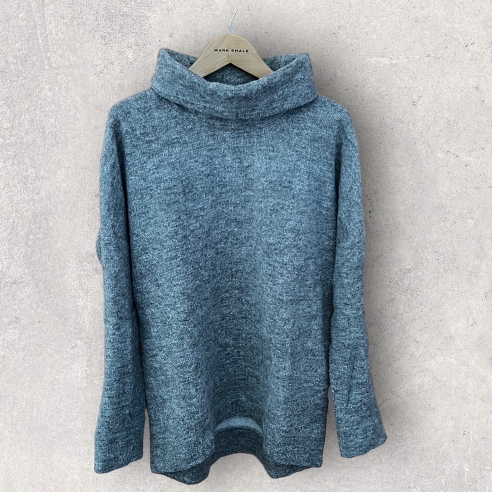 J. Crew Charcoal Gray Wool Sweatshirt